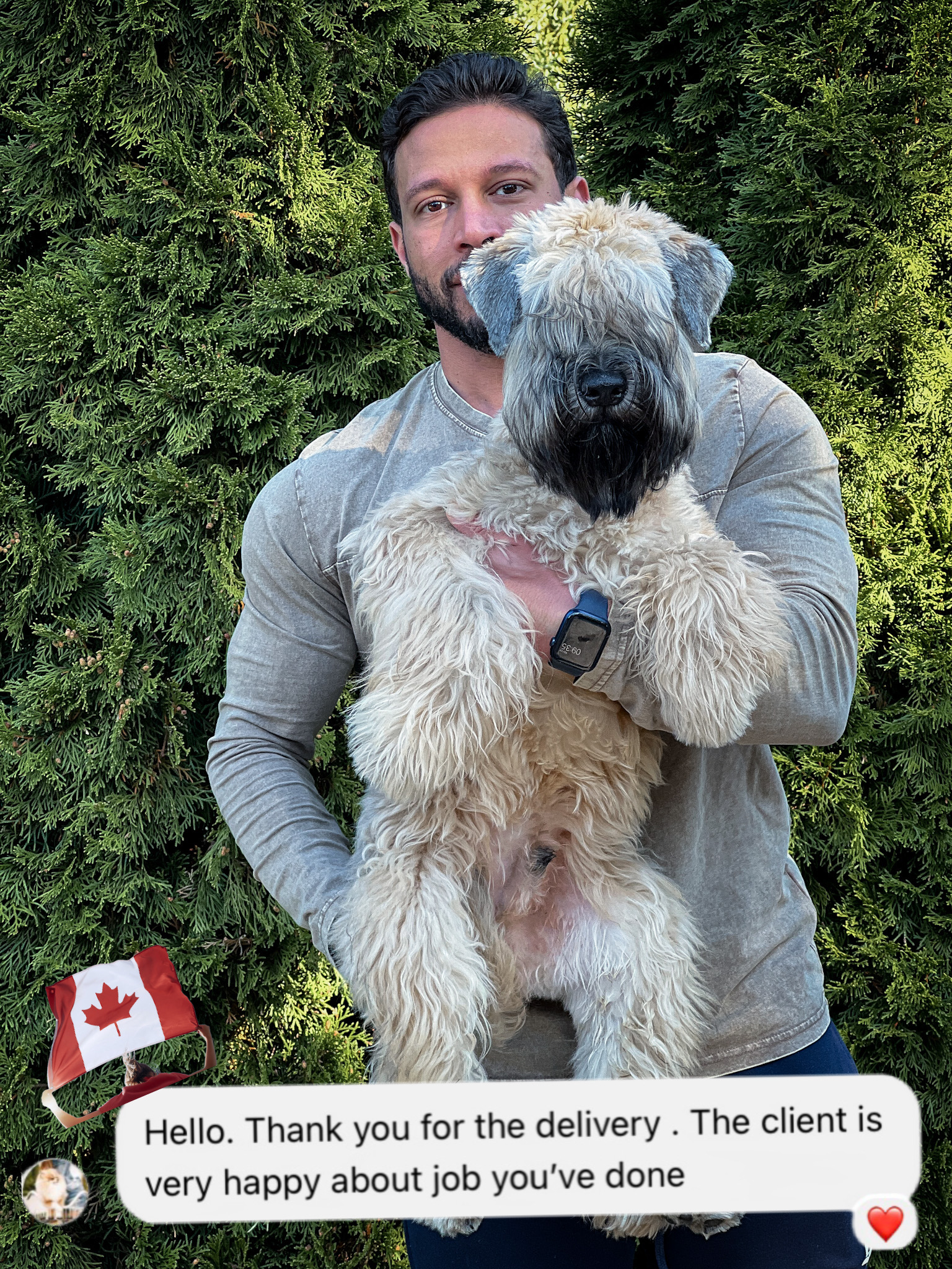 Airedale Terrier (Ukraine to Canada)