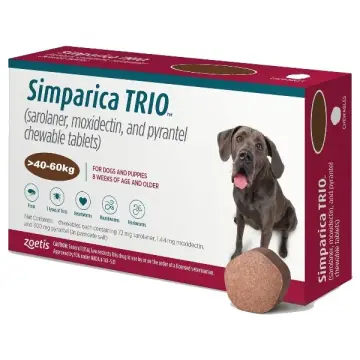 Simparica Trio 40 - 60 kg ( 1 Tablet )