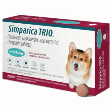 Simparica Trio 10 - 20 kg ( 1 Tablet )