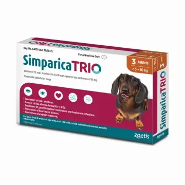 Simparica Trio 5 - 10 kg ( 1 Tablet )